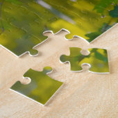 De rivier Liffey Kilcullen. Prettig kerstfeest Legpuzzel (Zijkant)