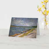 De rivier met Rowing Boats door Vincent van Gogh Kaart (Gele Bloem)