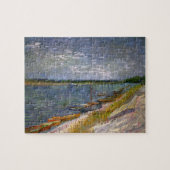 De rivier met Rowing Boats door Vincent van Gogh Legpuzzel (Horizontaal)