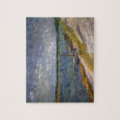 De rivier met Rowing Boats door Vincent van Gogh Legpuzzel (Verticaal)