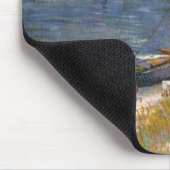 De rivier met Rowing Boats door Vincent van Gogh Muismat (Hoek)