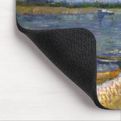 De rivier met Rowing Boats door Vincent van Gogh Muismat (Hoek)