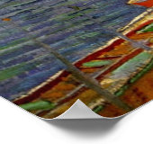 De rivier met Rowing Boats door Vincent van Gogh Poster (Hoek)