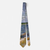De rivier met Rowing Boats door Vincent van Gogh Stropdas (Voorkant)