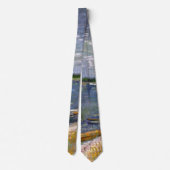 De rivier met Rowing Boats door Vincent van Gogh Stropdas (Achterkant)