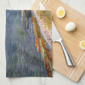 De rivier met Rowing Boats door Vincent van Gogh Theedoek (Quarter Fold)