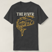 De rivier roept t-shirt (Design voorkant)