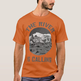 De rivier roept t-shirt