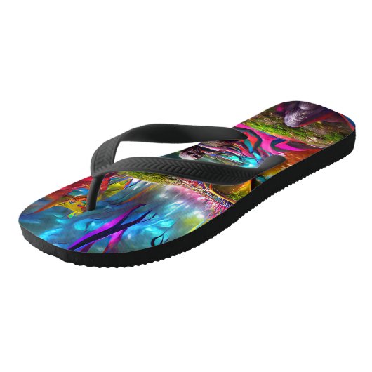 De rivier Souls Timewarp Creëer Teenslippers (Schuin)