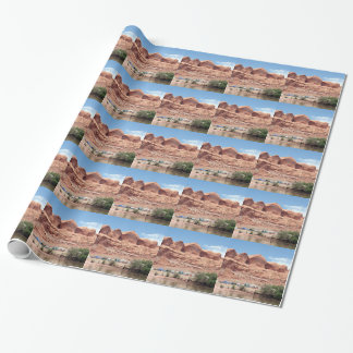De Rivier van Colorado dichtbij Moab, Utah, de Cadeaupapier