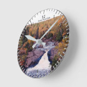 De Rivier van de bever valt klok (Hoek)