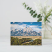 De Rivier van de slang overziet het Nationale Park Briefkaart (Staand voorkant)