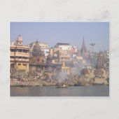 De Rivier van India Ganges Briefkaart (Voorkant)