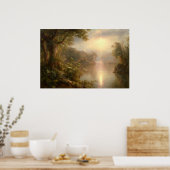 De Rivier van Licht,  Frederic Edwin Church  Poster (Keuken)