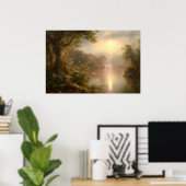 De Rivier van Licht,  Frederic Edwin Church  Poster (Thuiskantoor)