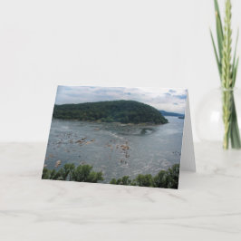 De Rivier van Susquehanna van Rots Chickies Kaart