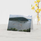 De Rivier van Susquehanna van Rots Chickies Kaart (Gele Bloem)