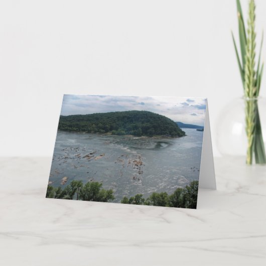 De Rivier van Susquehanna van Rots Chickies Kaart (Voorkant)