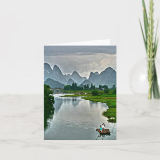 De Rivier van Yulong, Yangshuo Kaart
