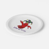 De Rivierkreeften van Gras van Mardi Papieren Bordje (Gekanteld)