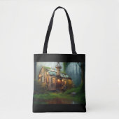 De rivierworkshop | Steampunk Tote Bag (Voorkant)