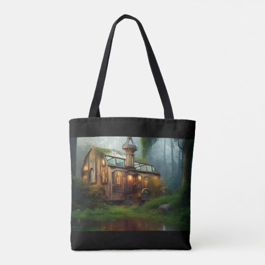 De rivierworkshop | Steampunk Tote Bag (Achterkant)