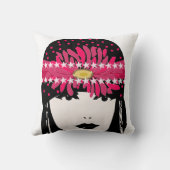 De  Roaring 20 van mevrouw Bride's Flapper Girl Kussen (Achterkant)
