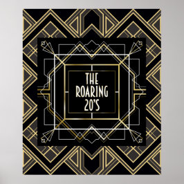 De Roaring Twenties Poster