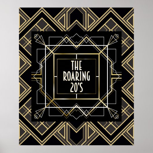 De Roaring Twenties Poster (Voorkant)