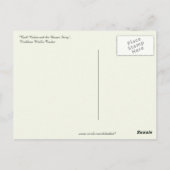 De Robin en de Flower Fairy Briefkaart (Achterkant)