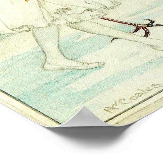 De Robin en de Flower Fairy Poster (Hoek)