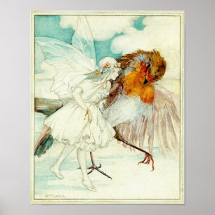 De Robin en de Flower Fairy Poster