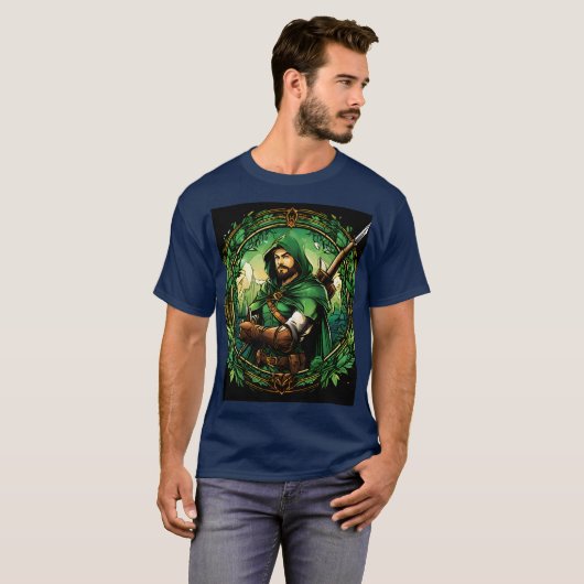 De Robin Hood T-shirt (Voorkant volledig)