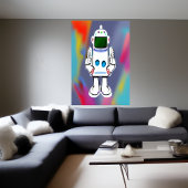 De robot | AI Art Poster