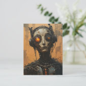De Robot Briefkaart (Staand voorkant)