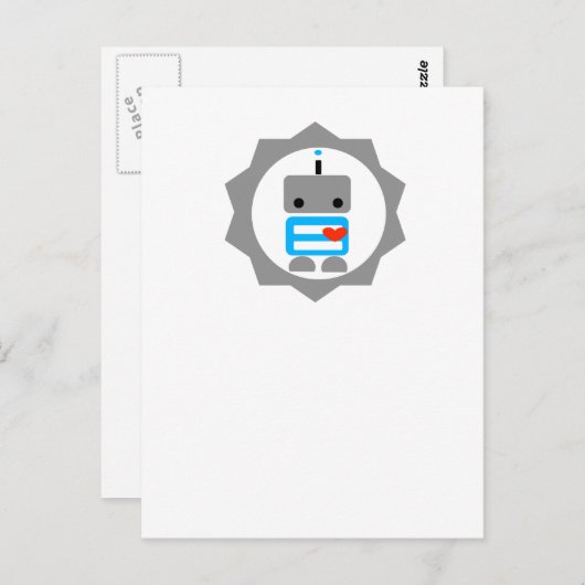 De Robot! Briefkaart (Voorkant / Achterkant)