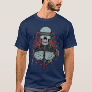 De robot Halloween meisje T-shirt