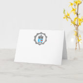 De Robot! Kaart (Gele Bloem)