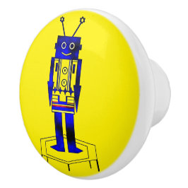 "De Robot" Keramische Knop