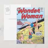 De Robot Wonder Woman Briefkaart (Voorkant / Achterkant)