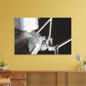 De robotarm van de Japanse Experiment Modu 2 Canvas Afdruk (Insitu (Woonkamer))