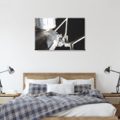 De robotarm van de Japanse Experiment Modu 2 Canvas Afdruk (Insitu (Slaapkamer))