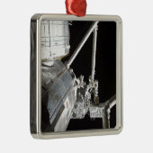 De robotarm van de Japanse Experiment Modu 2 Metalen Ornament (Rechts)