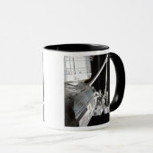 De robotarm van de Japanse Experiment Modu 2 Mok (Voorkant rechts)