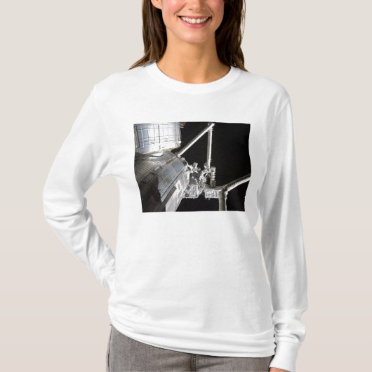 De robotarm van de Japanse Experiment Modu 2 T-shirt (Voorkant)