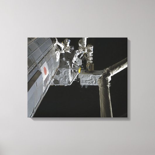 De robotarm van de Japanse Experiment Modu Canvas Afdruk (Voorkant)