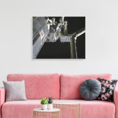 De robotarm van de Japanse Experiment Modu Canvas Afdruk (Insitu (Woonkamer))