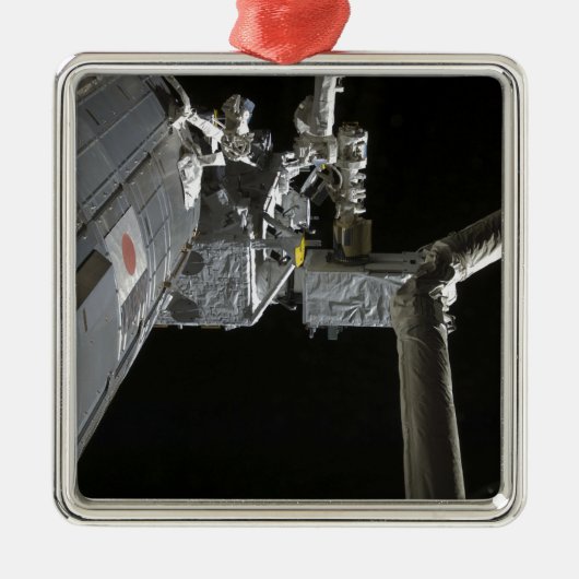 De robotarm van de Japanse Experiment Modu Metalen Ornament (Voorkant)