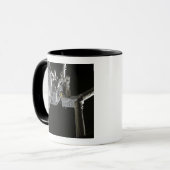 De robotarm van de Japanse Experiment Modu Mok (Voorkant links)