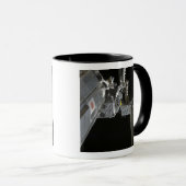 De robotarm van de Japanse Experiment Modu Mok (Voorkant rechts)